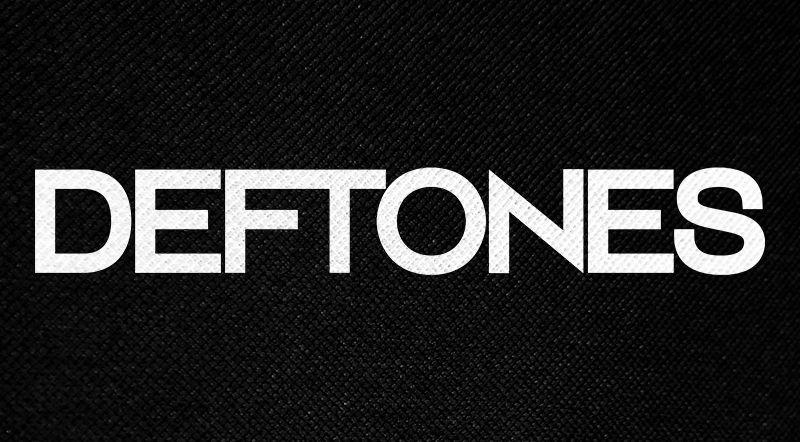 Deftones Logo - Deftones Logo 6x3 Printed Patch