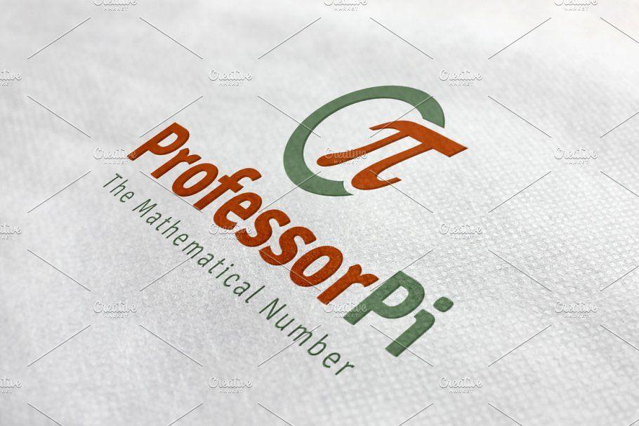 Professor Logo - Professor Pi Logo ~ Logo Templates ~ Creative Market