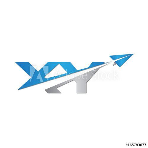 Xy Logo - XY initial letter logo origami paper plane - Buy this stock vector ...