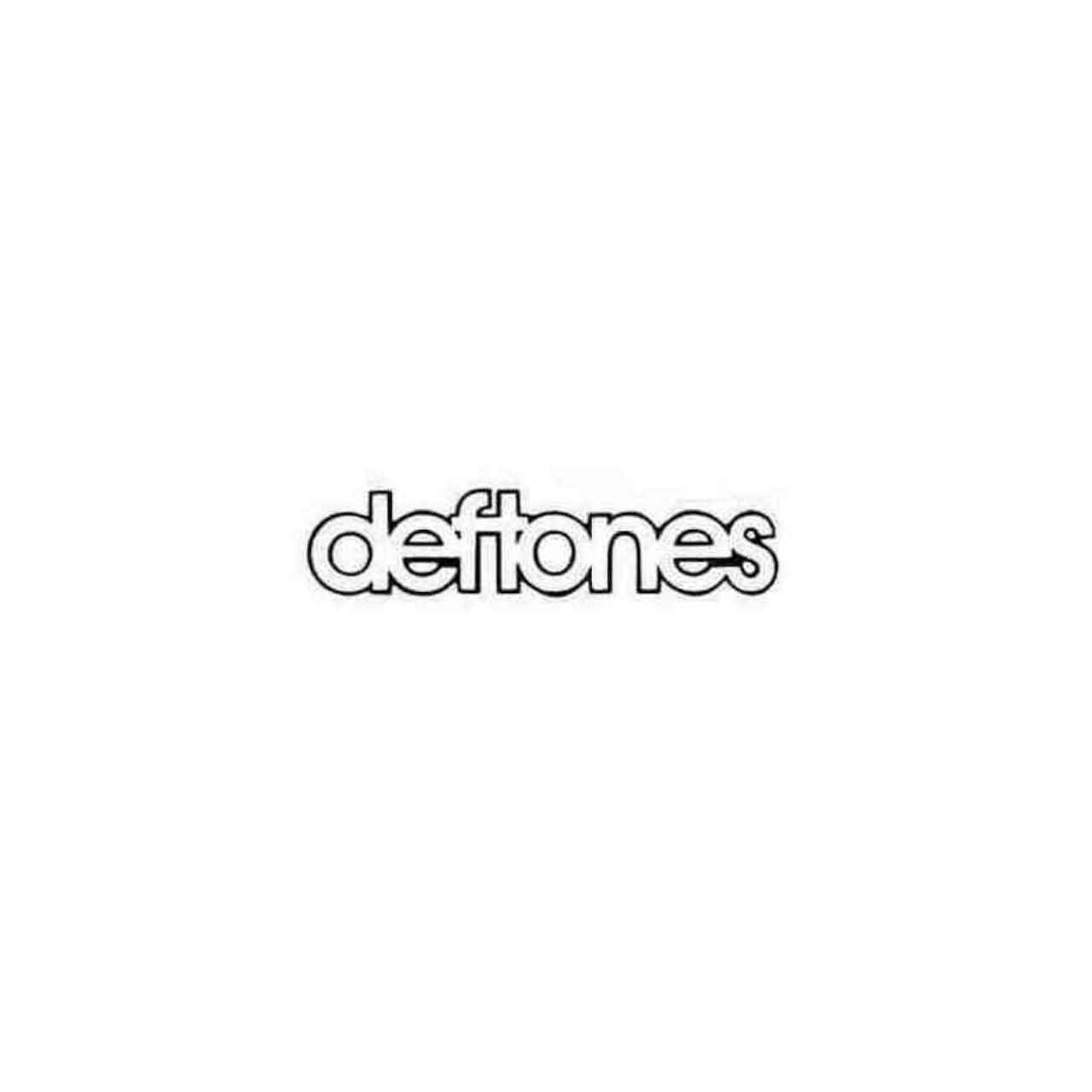 Deftones Logo - Deftones Logo Decal Sticker