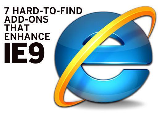 IE9 Logo - 7 hard-to-find IE9 add-ons | Network World