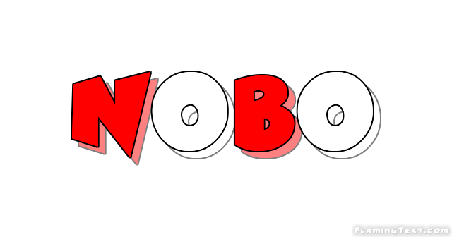 Nobo Logo - Indonesia Logo. Free Logo Design Tool from Flaming Text