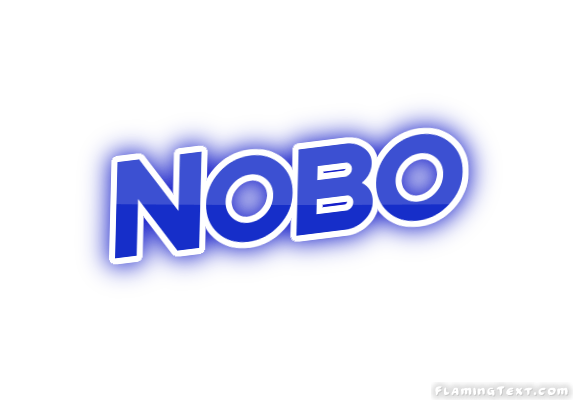 Nobo Logo - Indonesia Logo. Free Logo Design Tool from Flaming Text