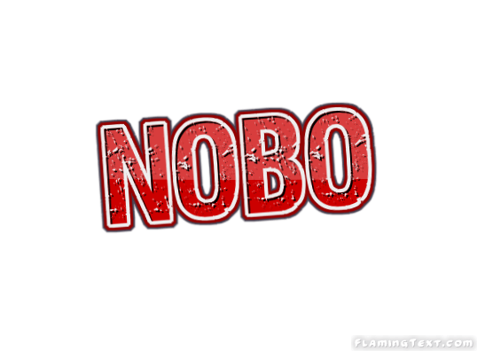 Nobo Logo - Indonesia Logo | Free Logo Design Tool from Flaming Text