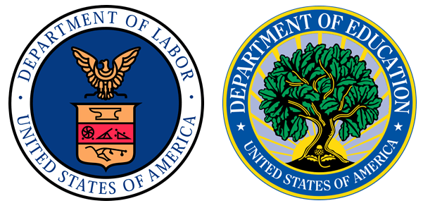 DOL Logo - The U.S. DOE and DOL going OPEN