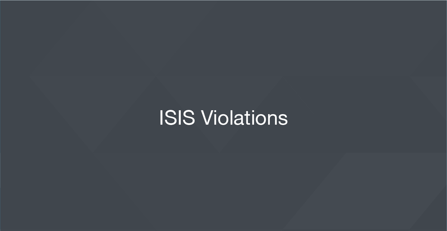 Isis Logo - ISIS killed a civilian in Naqqasha village in Hasaka suburbs, on ...