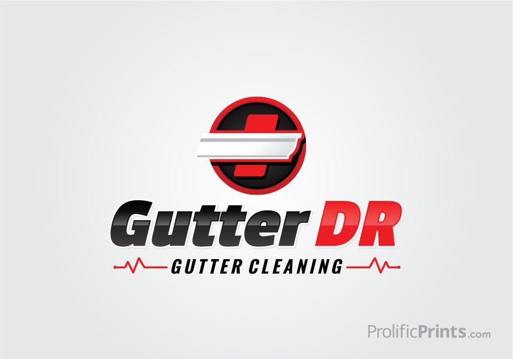 Gutter Logo - Gutter Dr Logo Design – ProlificPrints.com