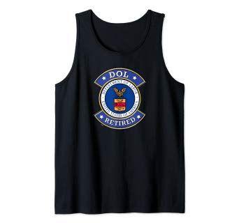 DOL Logo - US DEPARTMENT OF LABOR DOL RETIRED LOGO Tank Top: Clothing