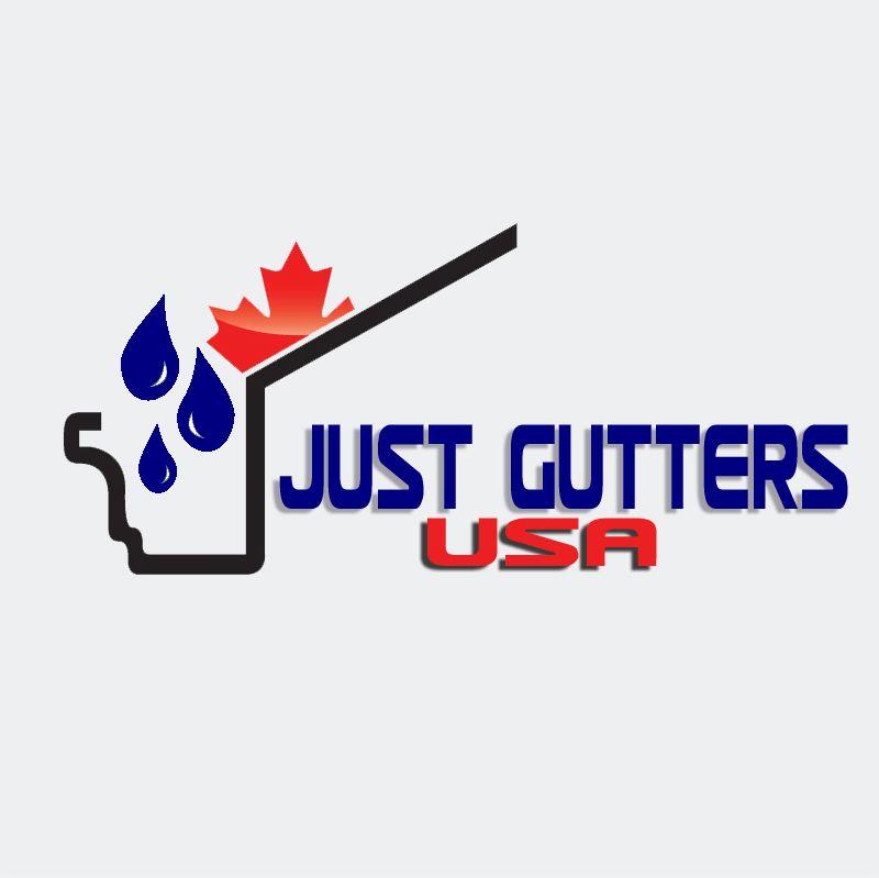 Gutter Logo - Just Gutters USA Cleaning Repairing Installation A
