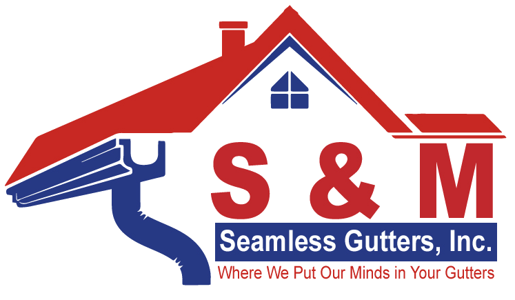 Gutter Logo - Gutter Cleaning | Cary NC | S&M Seamless Gutters | (919) 809-8809