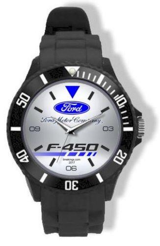 F-450 Logo - Ford F450 Logo Silicone Watch