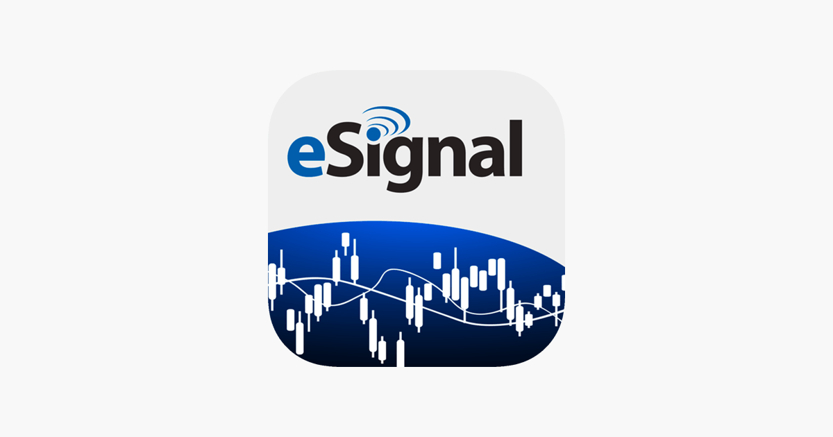 eSignal Logo - eSignal on the App Store