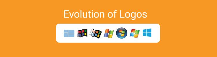 Evolution Logo - The Evolution of Major Brand Logos