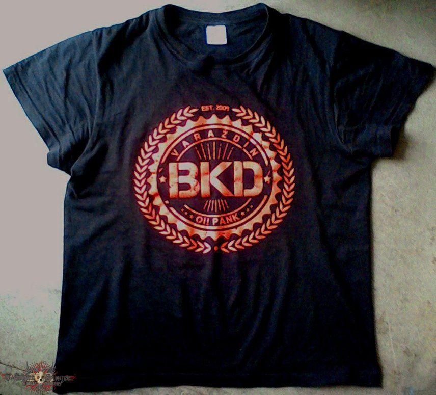 BKD Logo - BKD (red on black, size M)