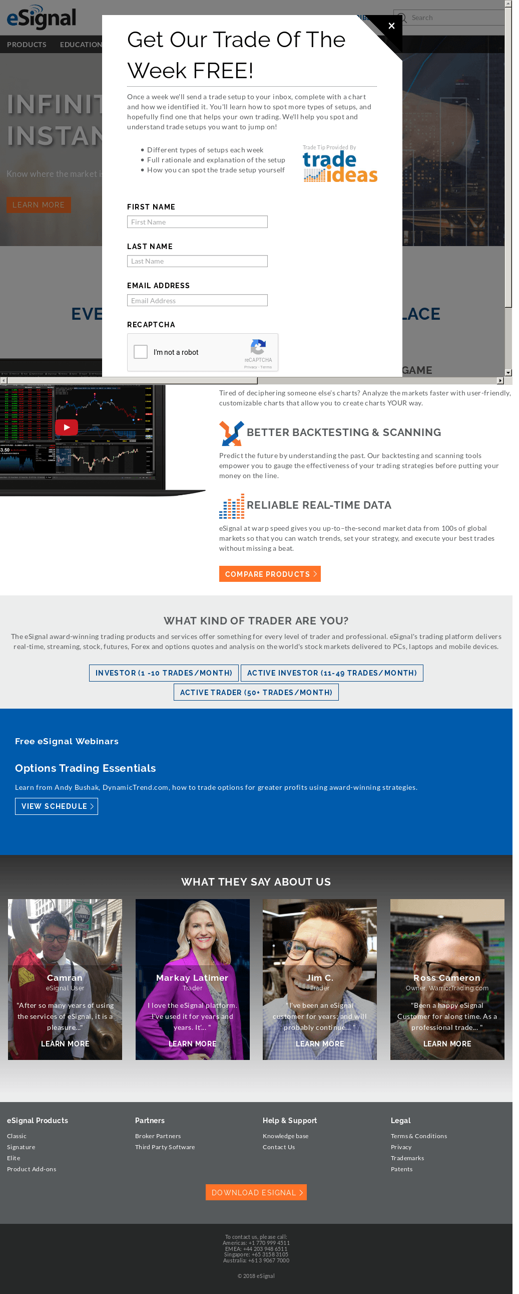 eSignal Logo - eSignal Competitors, Revenue and Employees - Owler Company Profile