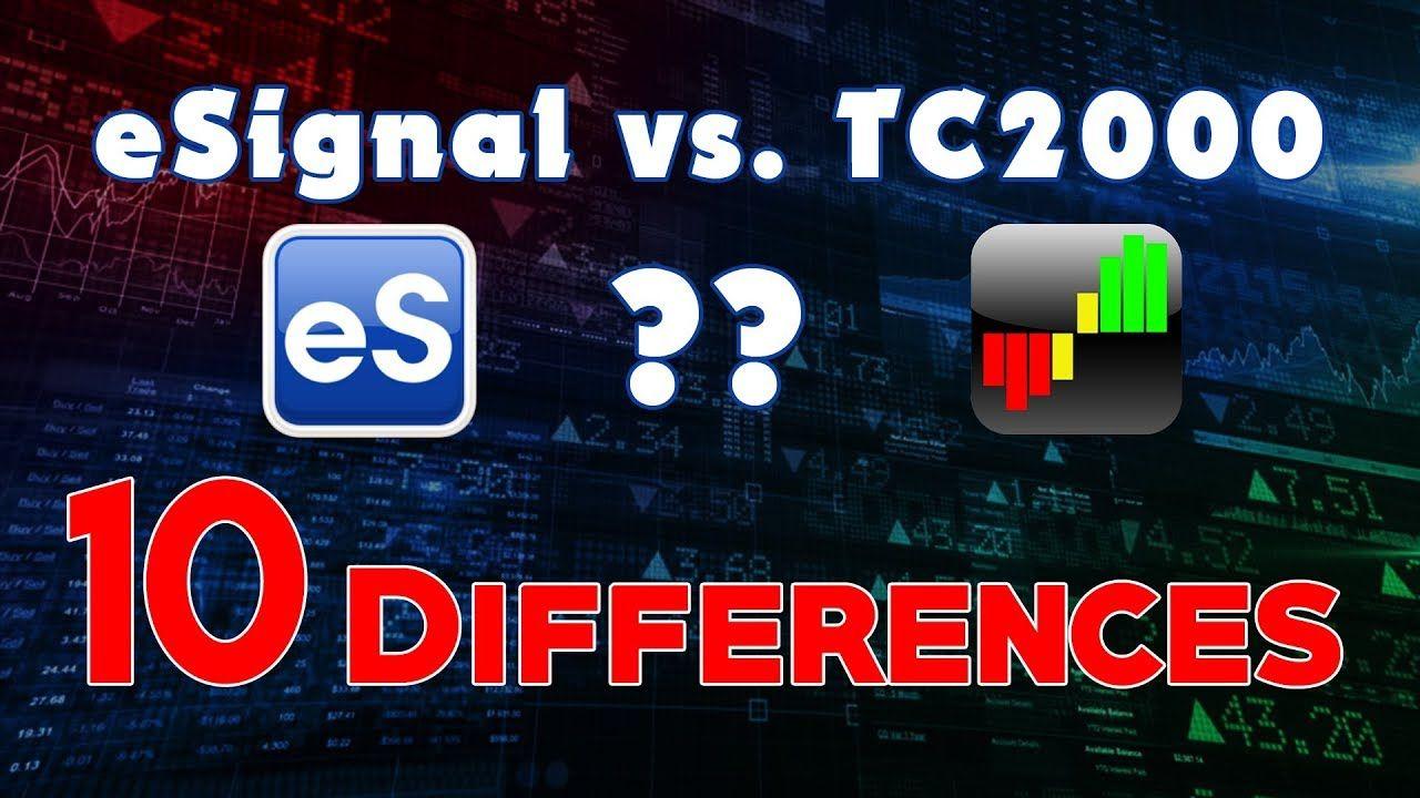 eSignal Logo - eSignal vs. TC2000 | 10 Differences