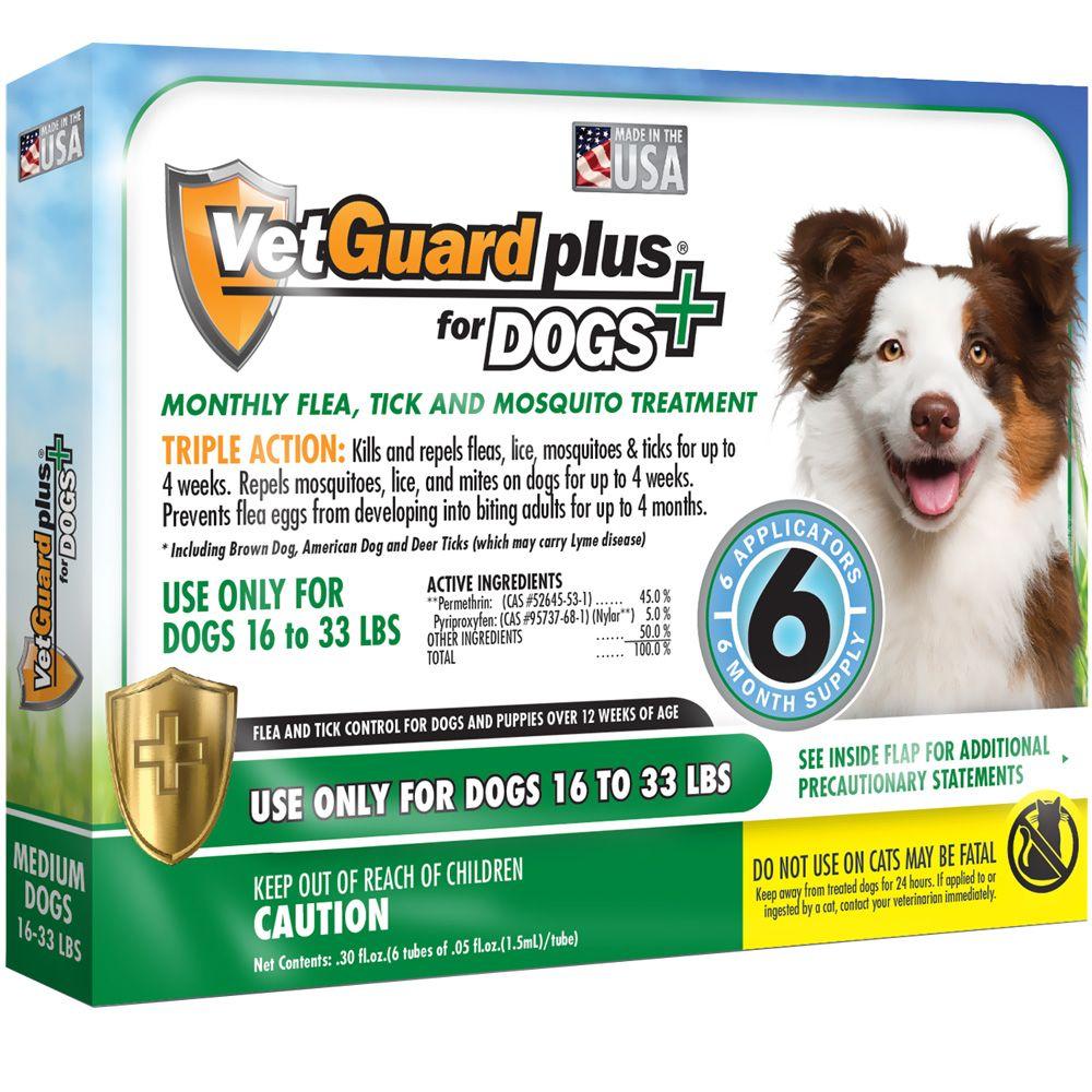 VetGuard Logo - VetGuard Plus for Medium Dogs - 6 Month Supply (16-33 lbs)