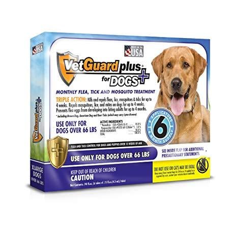 VetGuard Logo - VetGuard Plus Flea & Tick Treatment for Dogs