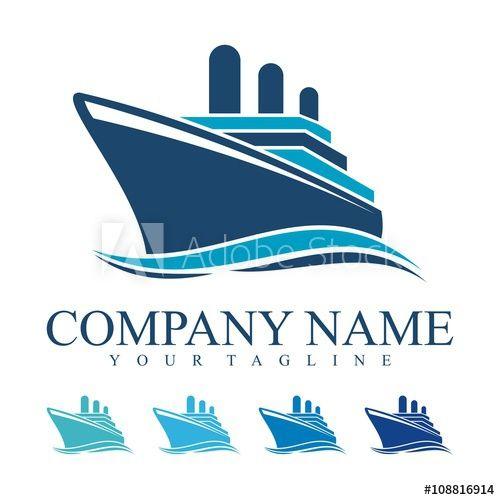 Ship Logo - Ship Logo, cruise ship Logo Design Vector - Buy this stock vector ...