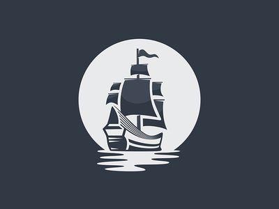 Ship Logo - Ship Logo | Logo | Ship logo, Watercolor logo, Bike logo