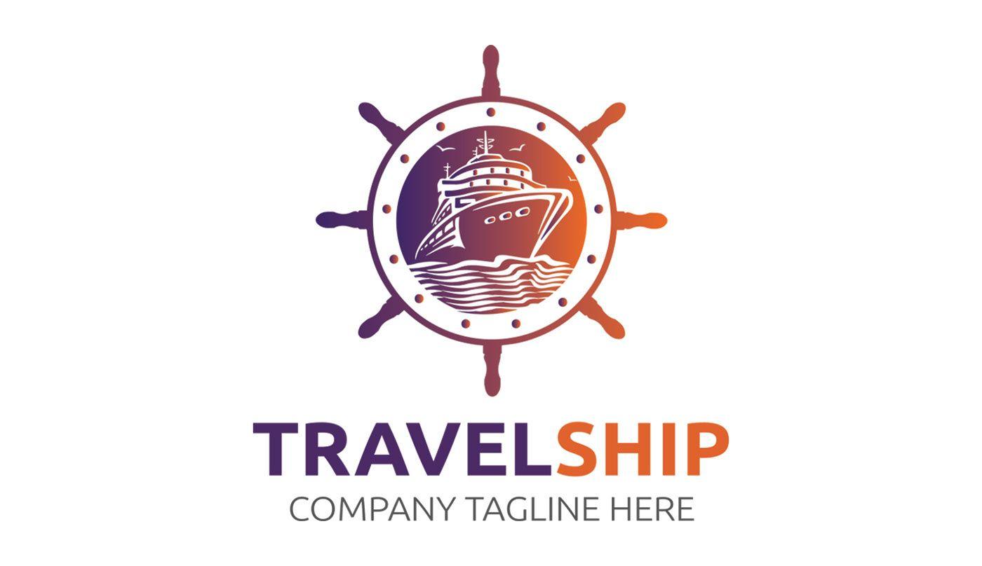 Ship Logo - Travel Ship Logo Title Designs