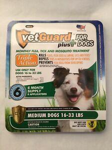 VetGuard Logo - Details about VetGuard Plus Flea & Tick Treatment for Dogs - Flea and Tick  Prevention for Dogs