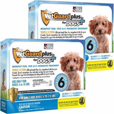 VetGuard Logo - VetGuard Plus for Small Dogs - 12 Month Supply 5-15 lbs