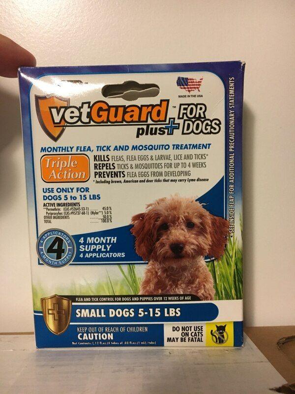 VetGuard Logo - VetGuard Plus Flea and Tick Control for Small Dogs