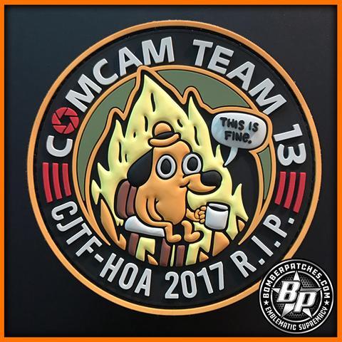 Comcam Logo - Bomber Patches