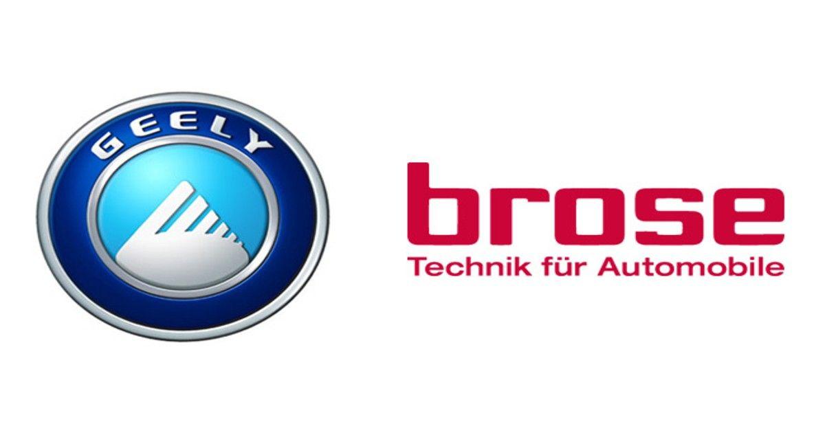 Brose Logo - Brose and Geely sign strategic alliance