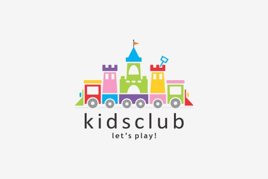 Clublogo Logo - Kids Club Logo Logo Templates Creative Market