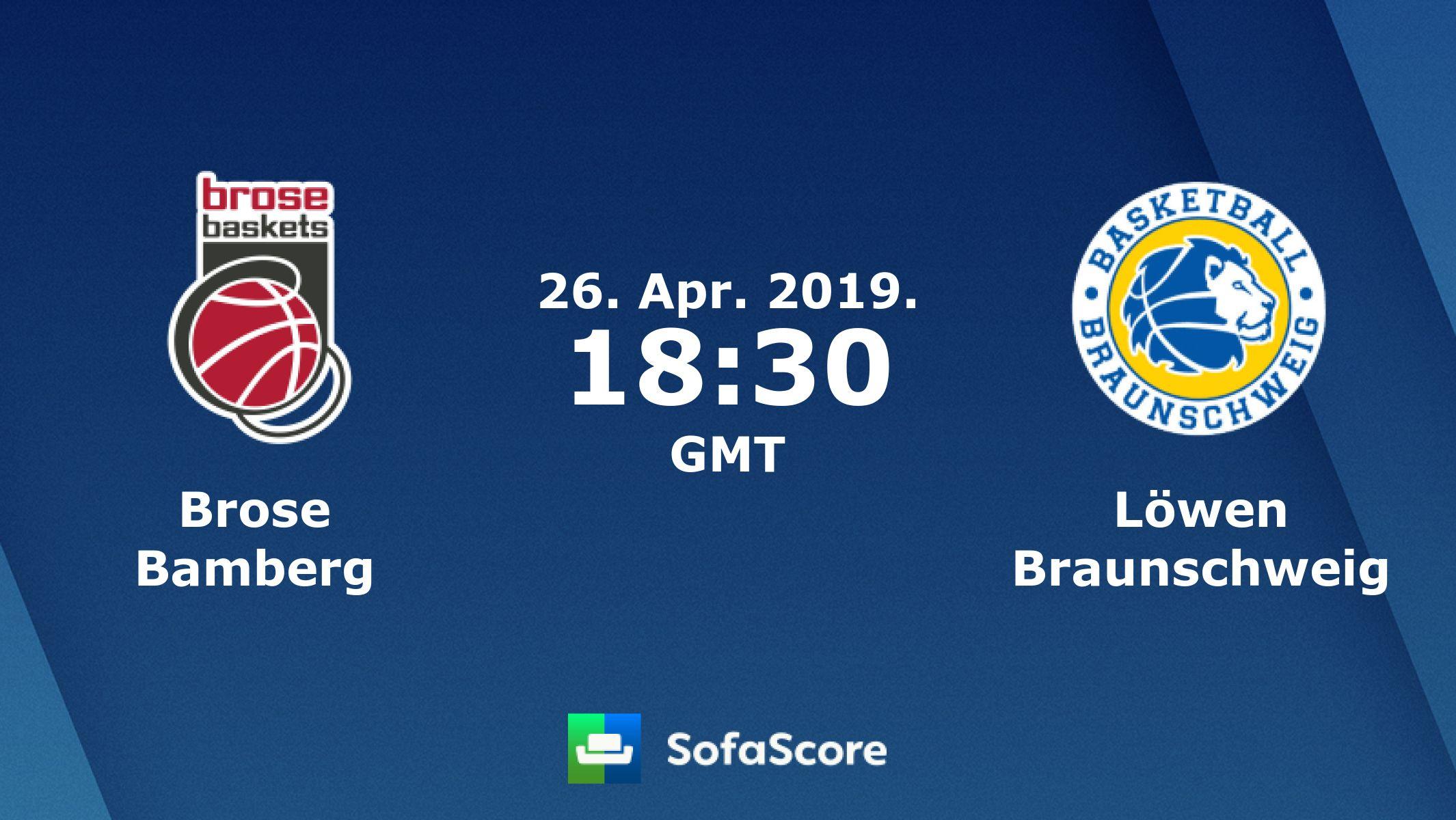 Brose Logo - Brose Bamberg Löwen Braunschweig live score, video stream and H2H ...