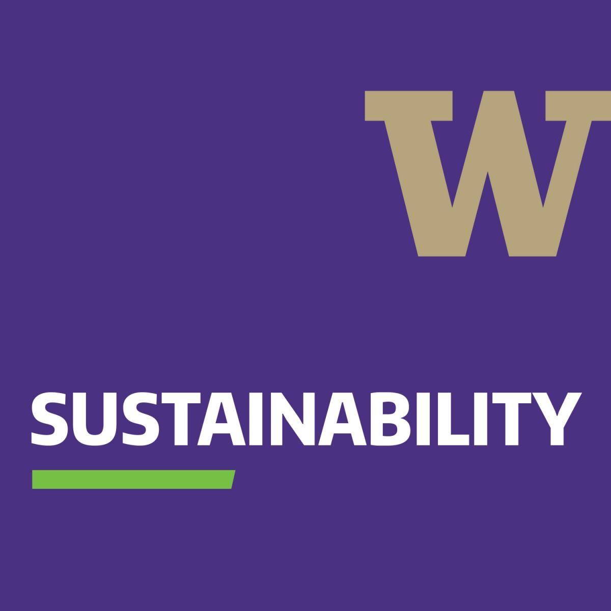 UDub Logo - UW Sustainability