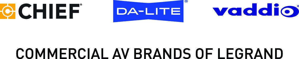 Vaddio Logo - Chief Da-Lite Vaddio-color-Commercial AV Brands of Legrand-OL copy ...