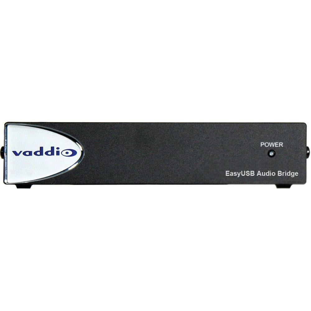 Vaddio Logo - Vaddio EasyUSB AudioBRIDGE Analog Audio to USB 999-8536-000 B&H