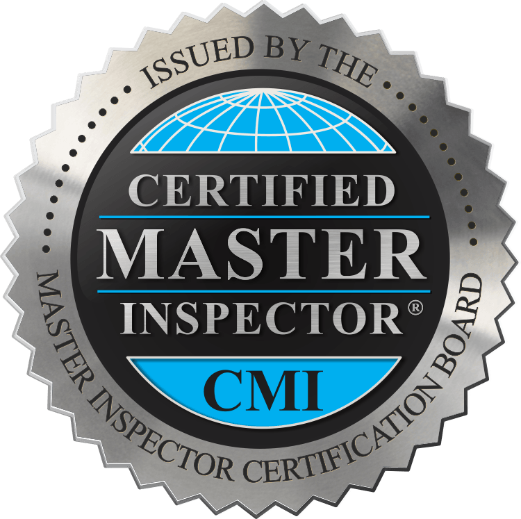 CMI Logo - Cmi Logo Brushed Aluminum And Blue Home Inspection LLC