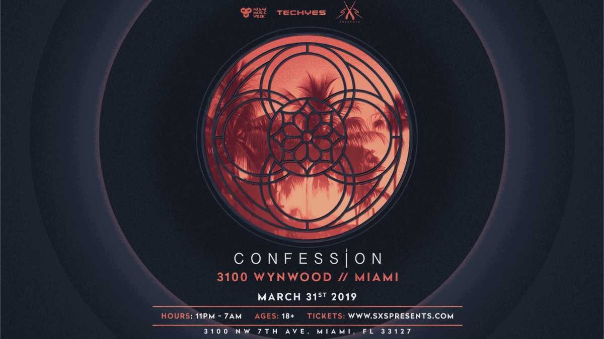 Confession Logo - Is the Miami Music Week CONFESSION Event Part of the Tchami