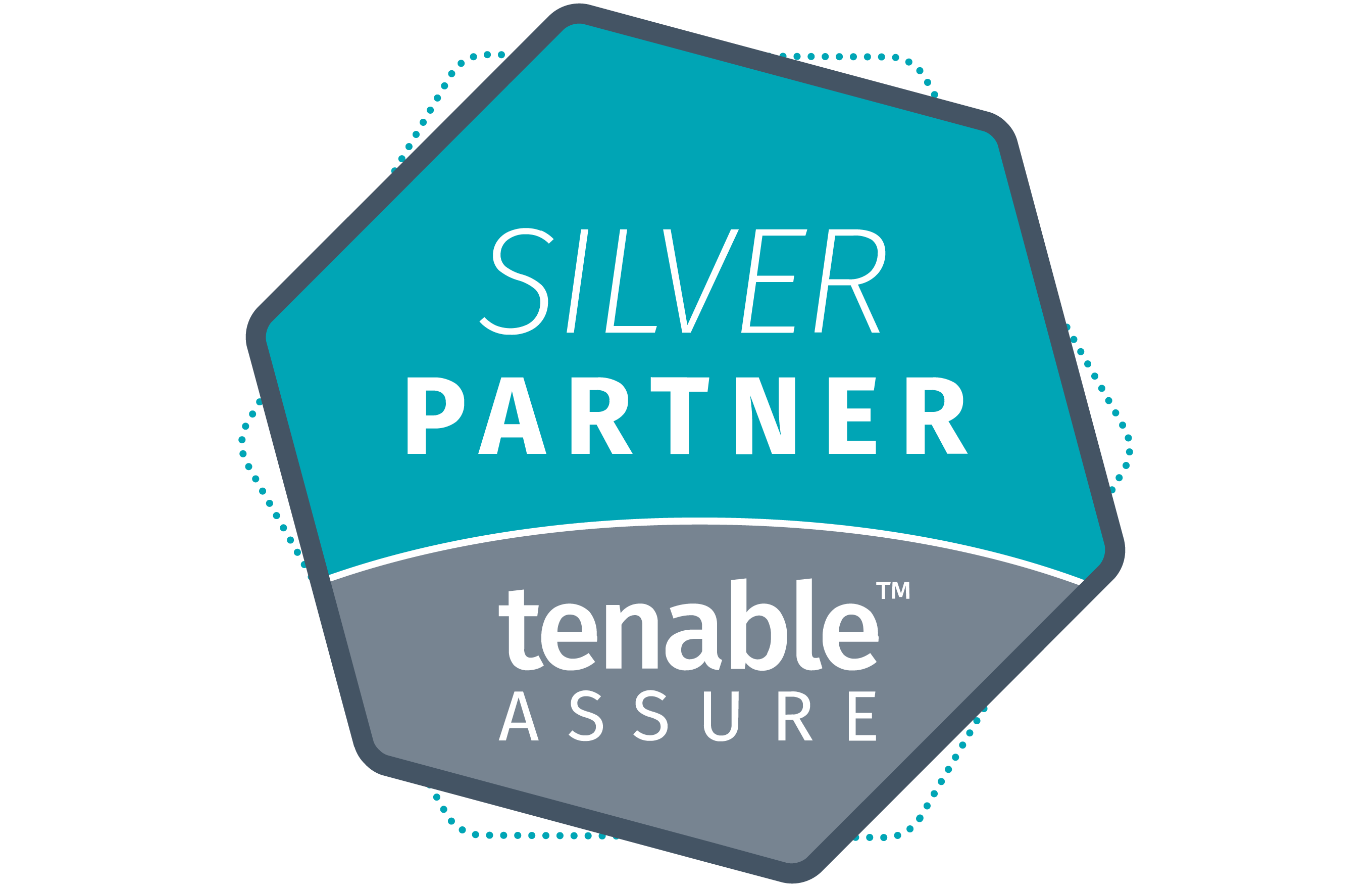 Tenable Logo - Tenable Partner Silver Logo