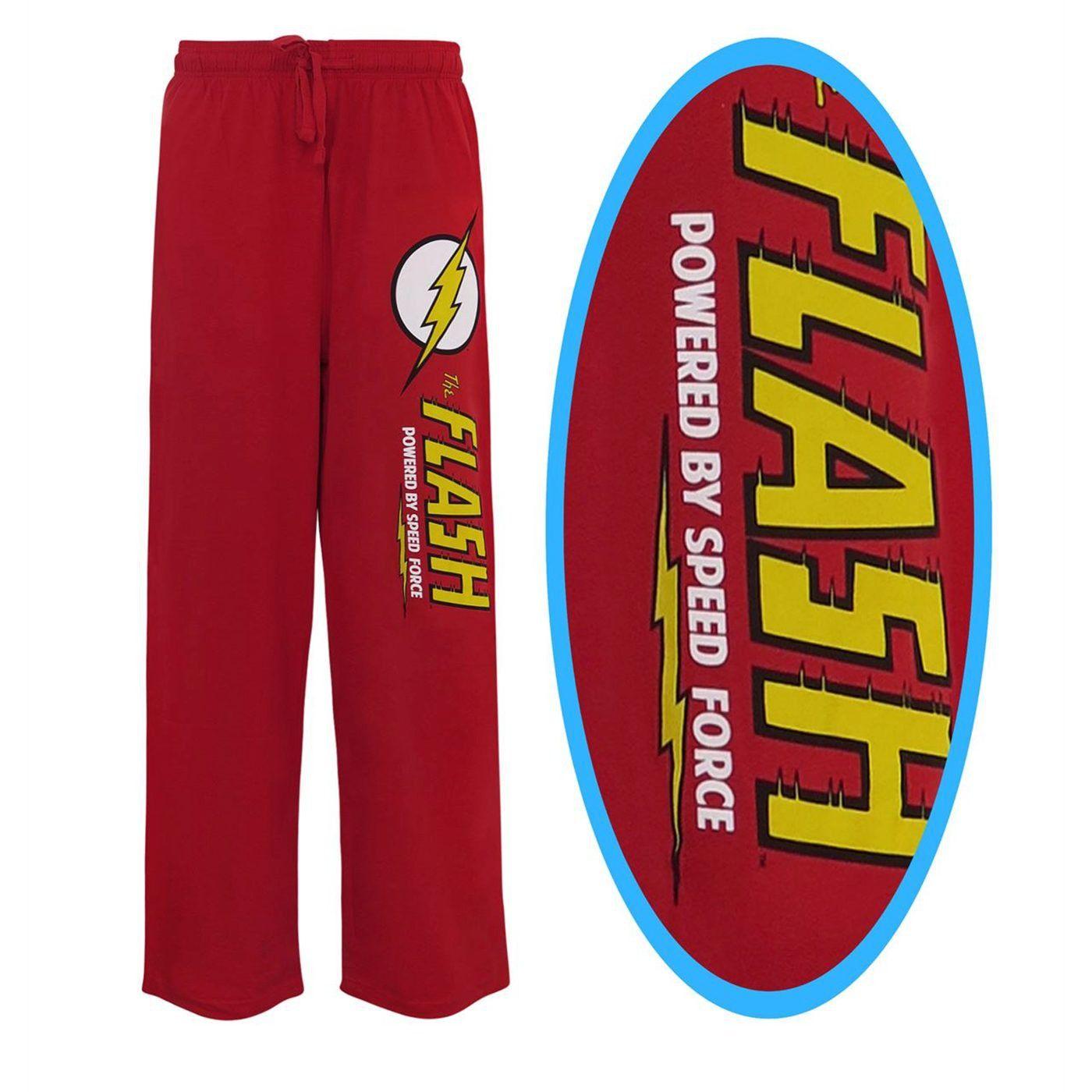 Superherostuff.com Logo - The Flash Speed Force Unisex Pajama Pants