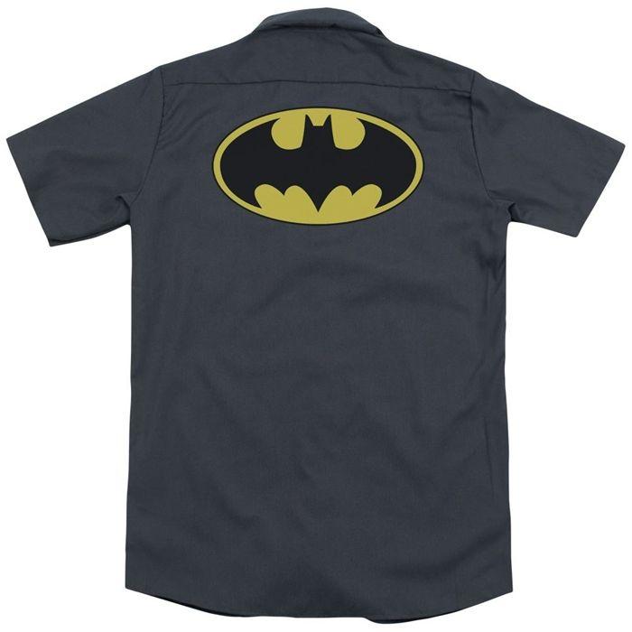 Superherostuff.com Logo - Batman Symbol Work Shirt