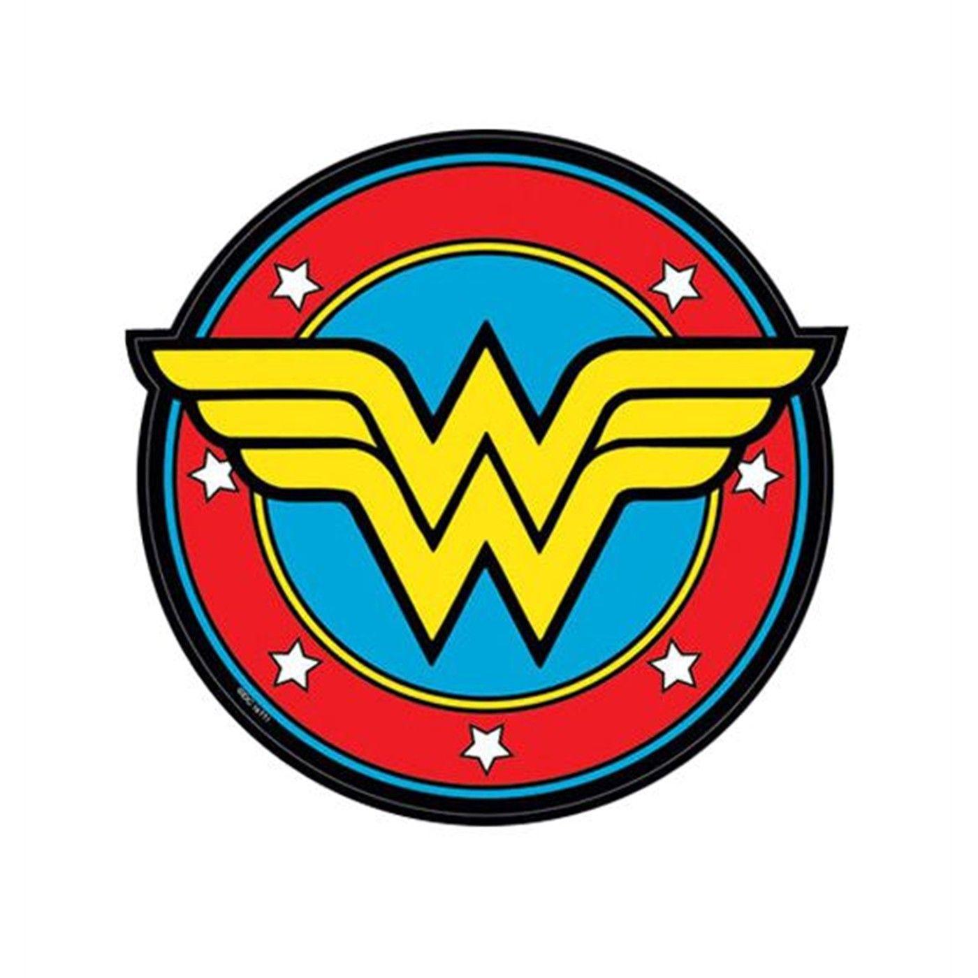 Superherostuff.com Logo - Wonder Woman Symbol Sticker