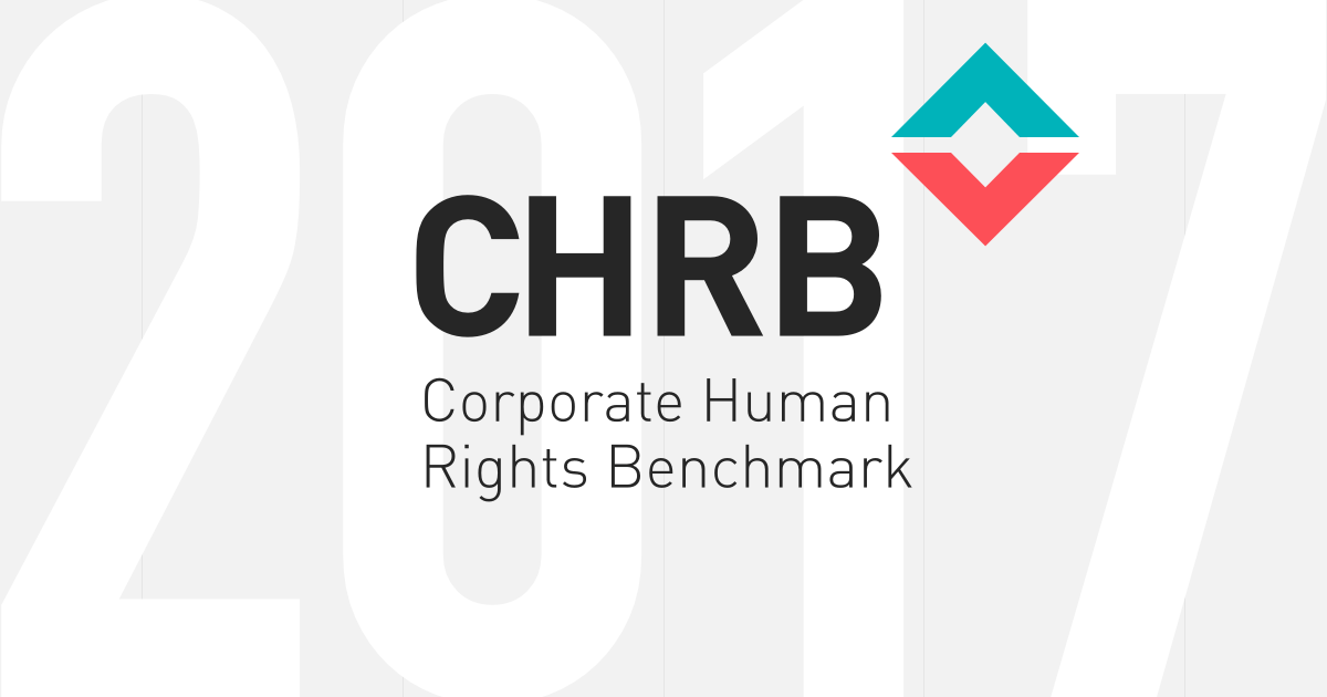 Benchmark Logo - Home. Corporate Human Rights Benchmark