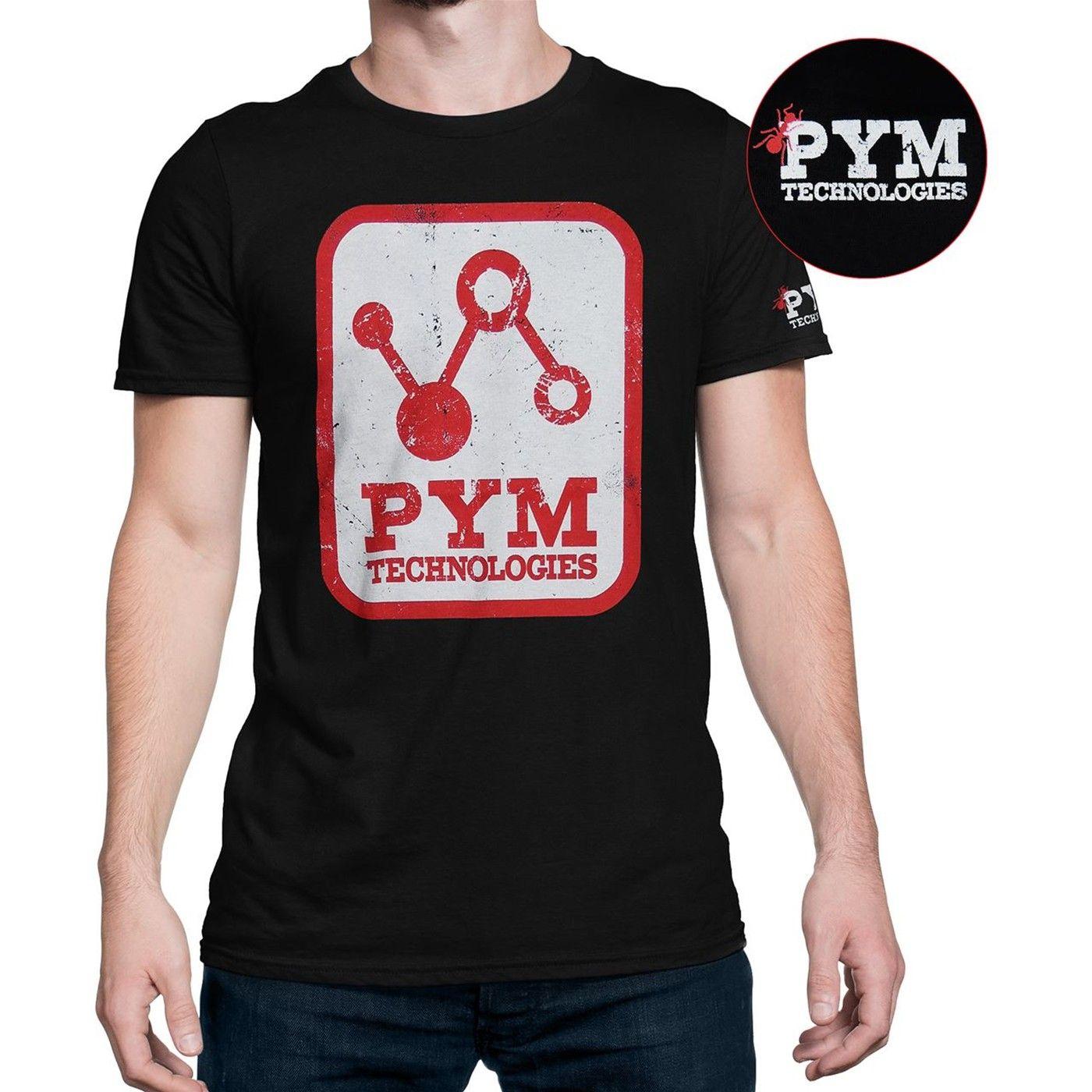 Superherostuff.com Logo - Pym Tech Distressed Logo Men's T-Shirt