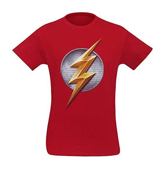 Superherostuff.com Logo - SuperHeroStuff Justice League Movie Flash Symbol Men's T-Shirt