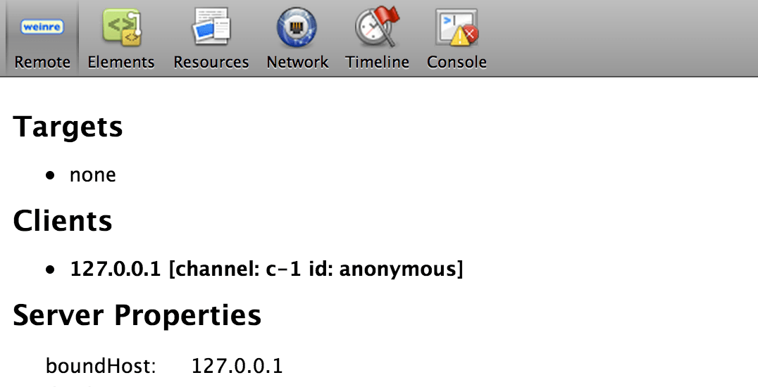 Weinre Logo - Remote Debugging Firefox OS with Weinre - Mozilla Hacks - the Web ...