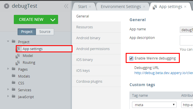 Weinre Logo - Weinre Debugger