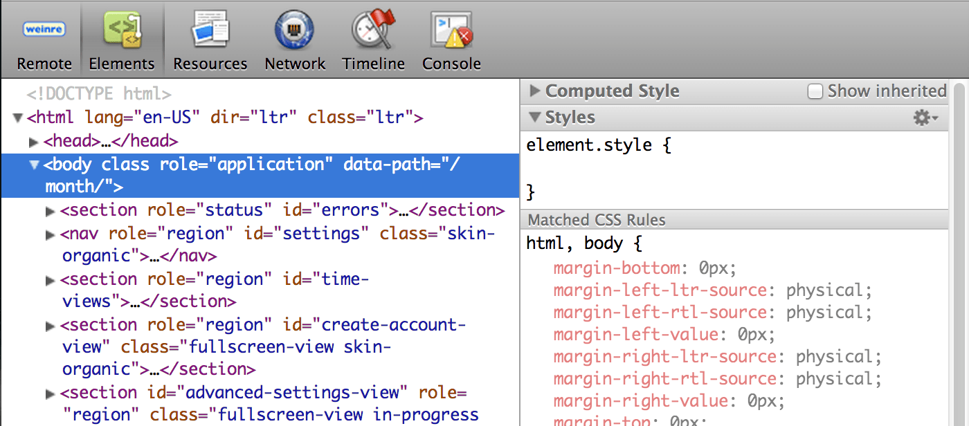 Weinre Logo - Remote Debugging Firefox OS with Weinre - Mozilla Hacks - the Web ...