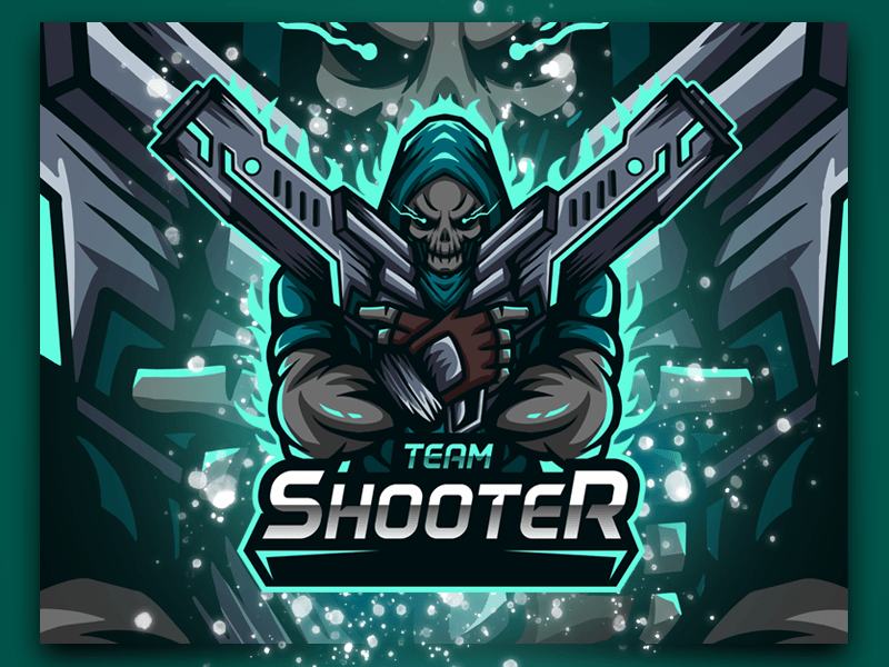 Shooter Logo - Skull Shooter Team Logo by Fahrizal NR on Dribbble