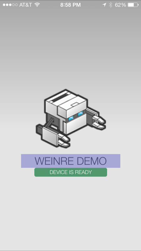 Weinre Logo - Debugging | PhoneGap Docs