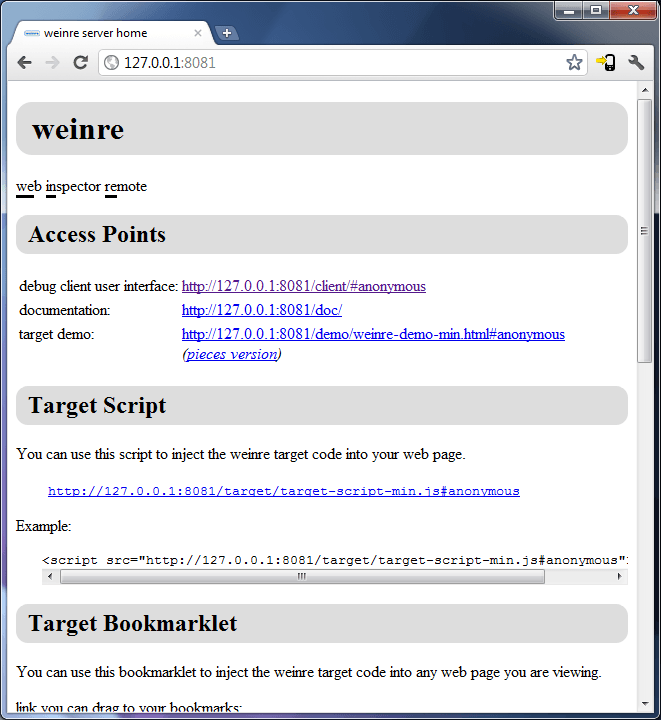 Weinre Logo - How to easily debug websites on mobile devices with 